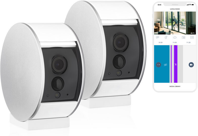 SOMFY 2 Indoor Camera, caméras de surveillance intérieures - 1870469 - Blanc