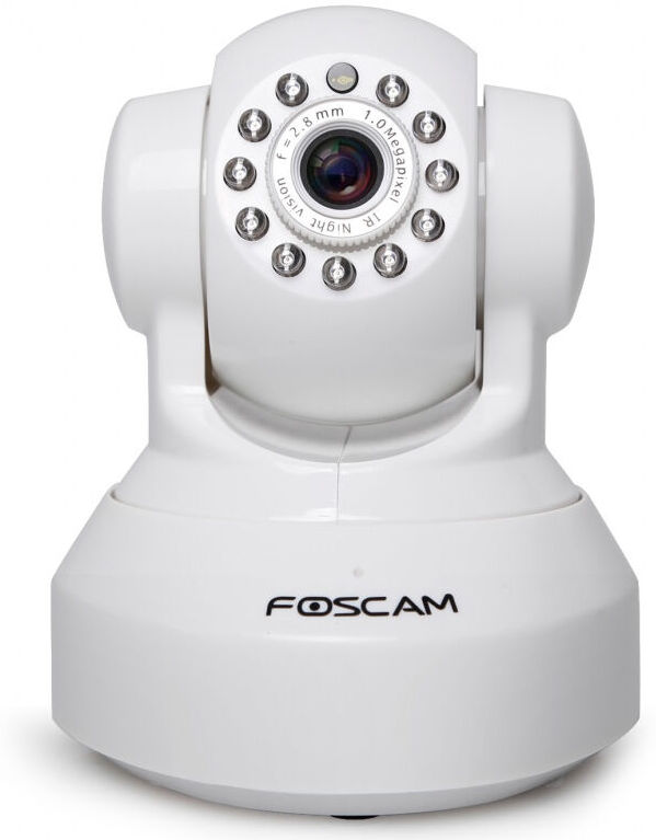 FOSCAM Caméra motorisée HD 720p infrarouge 8m Foscam FI9816PW - blanc - Blanc