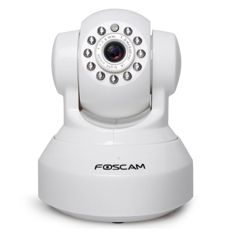 FOSCAM Caméra motorisée HD 720p infrarouge 8m Foscam FI9816PW - blanc - Blanc