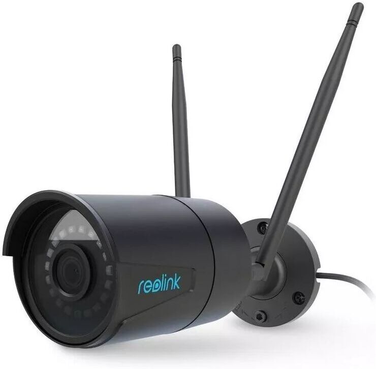 Ultra Secure - Caméra Reolink RLC-410W Version NOIRE (WiFi / DC12V / Super HD