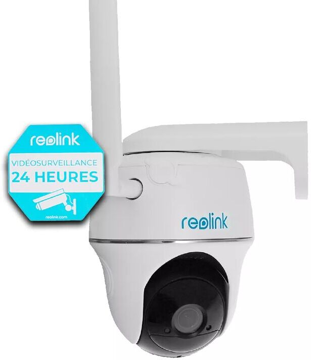 ULTRA SECURE Reolink GO PT caméra 4G LTE rotative 100% sans-fil - modèle FRANCE / 1080P full