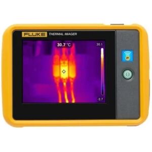 Fluke FLK-PTI120 9HZ 400C telecamera di imaging termica Noise equivalent temperature difference (NETD) Nero, Giallo Display incorporato LCD 320 x 240 Pixel