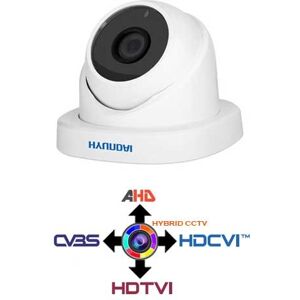 Hyundai Dome Camera Cctv 3.6mm  4in1 Ibrida 2mpx Hd@1080p