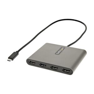 StarTech.com USBC2HD4 adattatore grafico USB 1920 x 1080 Pixel Grigio (USBC2HD4)