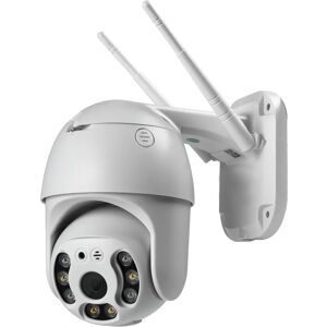 Proxe TELECAMERA  PTZ WiFi 4 Mpx CON ALLARME E SIRENA PORTATA 15 m IP65