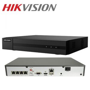 Hikvision hwn-4104mh(b) hiwatch series nvr 4k hd 4ch 8mpx h.265