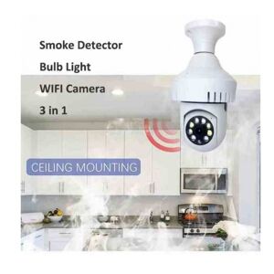 Tecno Telecamera sorveglianza ip tc-4019-smoke rilevatore fumo