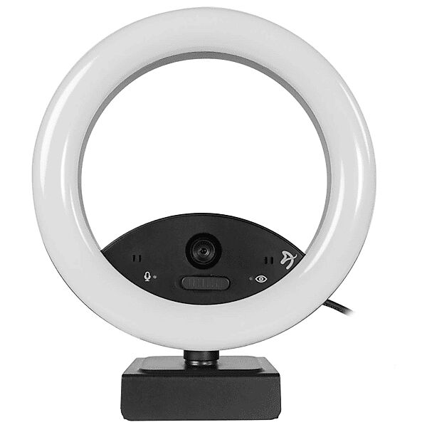 arozzi webcam  occhio ring light webcam