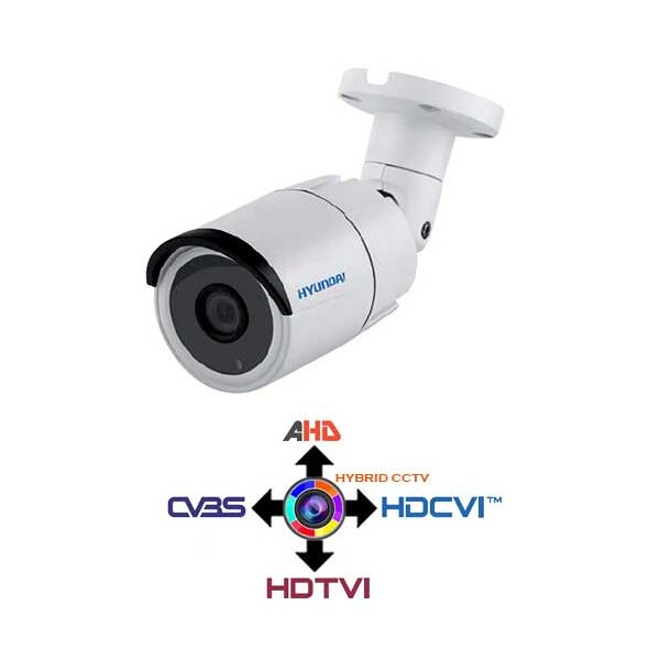 hyundai bullet camera cctv 2.8mm  4in1 ibrida 3.0mpx hd@1536p