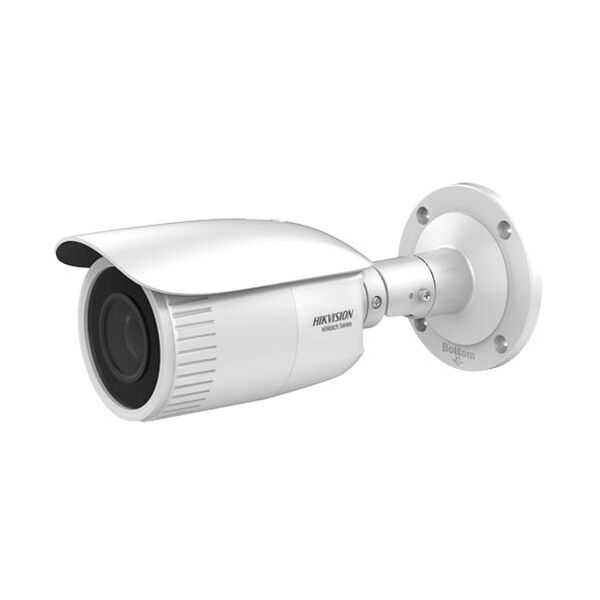 hikvision hwi-b620h-z hiwatch series telecamera bullet ip hd 1080p 2mpx motozoom 2.8~12mm h.265+ poe slot sd ip67