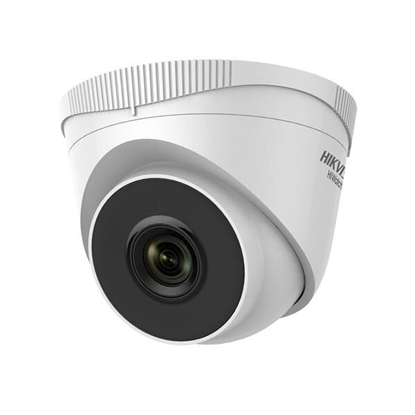 hikvision hwi-t221h hiwatch series telecamera dome ip hd 1080p 2mpx 2.8mm h.265+ poe osd ip67