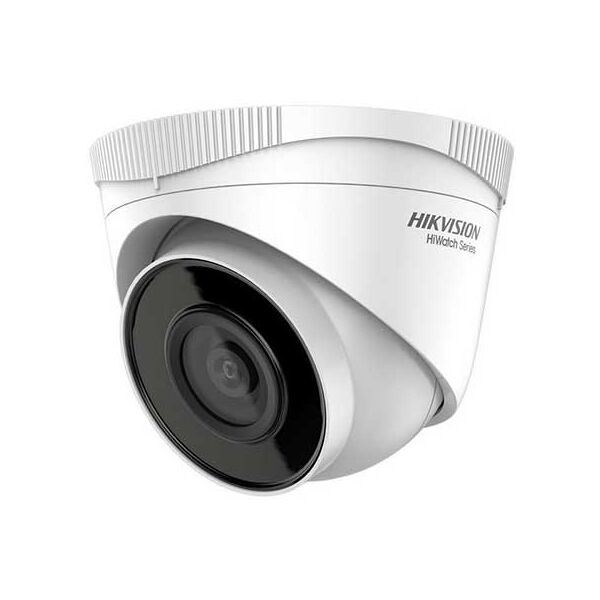 hikvision hwi-t280h hiwatch series telecamera turret dome ip uhd 4k 8mpx  2.8mm h.265+ poe onvif ip67