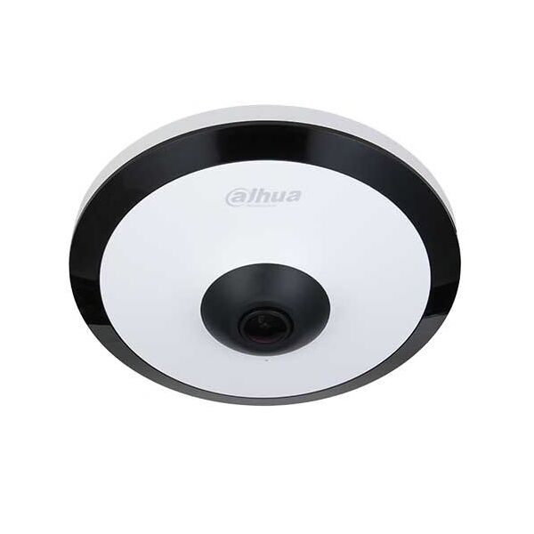 dahua ipc-ew5541-as telecamera dome ip ai wizmind 5mpx hd+ panoramic fisheye 1.4mm 180° mappa di calore conteggio persone wdr ivs audio allarme poe