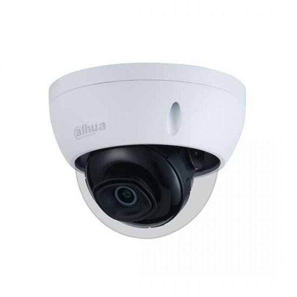 dahua ipc-hdbw2431e-s-s2 telecamera antivandalica dome ip 4mpx hd+ 2.8mm slot sd wdr ivs starlight poe ip67 ik10