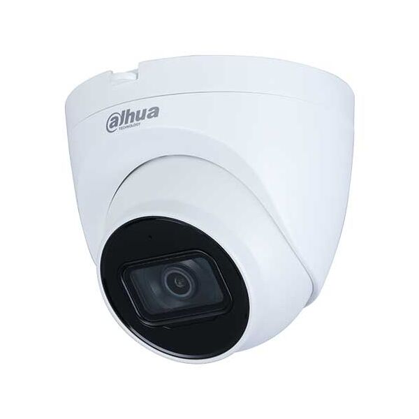 dahua ipc-hdw2531t-as-s2 telecamera dome ip 5mpx hd+ 2.8mm slot sd wdr ivs starlight audio poe ip67