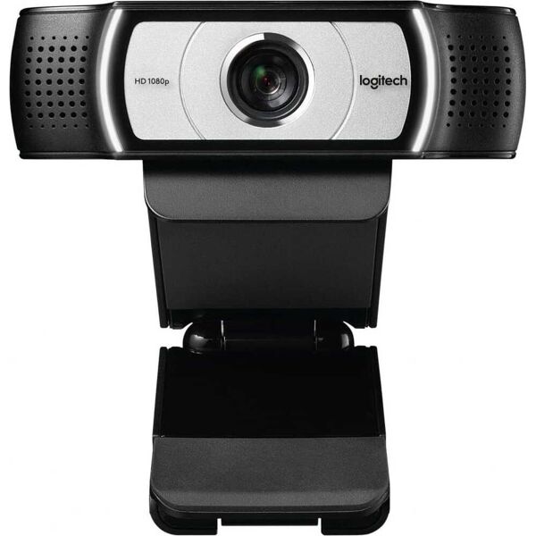 logitech 960-000972 webcam full hd 1080p funzione fotocamera usb plug & play clip colore nero - 960-000972 c930e