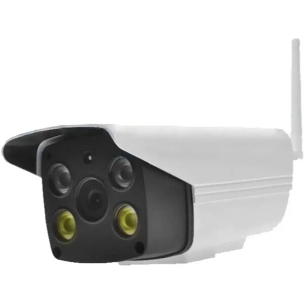 proxe telecamera wi-fi  a colori 2mpx ir 6 led con luce e allarme visione notturna