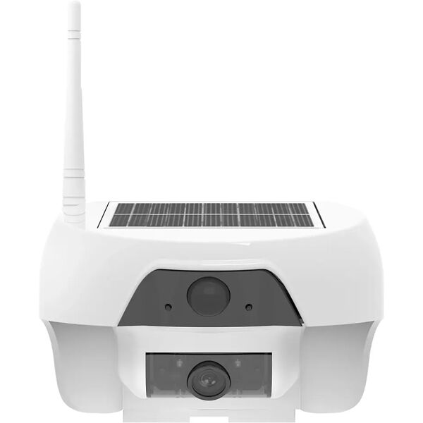 proxe telecamera rotativa da esterno a batteria solare 1 mpx wi-fi con scheda 16 gb