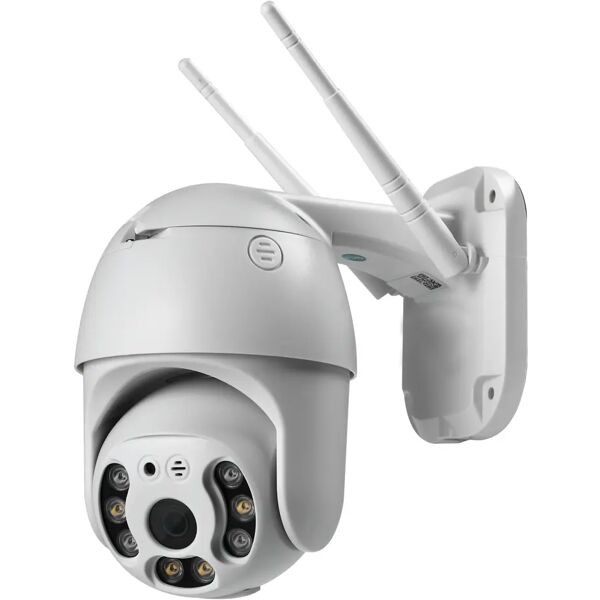 proxe telecamera  ptz wifi 4 mpx con allarme e sirena portata 15 m ip65