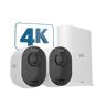 Arlo Telecamera di sicurezza  Ultra 2 Sorveglianza da esterno, set bianco [VMS5240-200EUS]