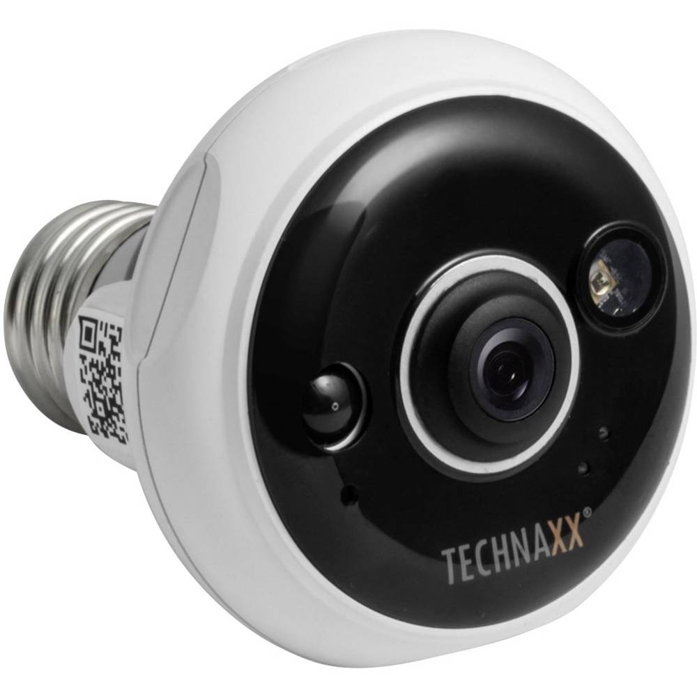 Technaxx Telecamera Dome FullHD per Interni IR LED E27 PIR, TX-58