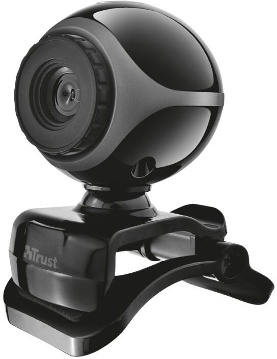 Trust Exis webcam 0,3 MP 640 x 480 Pixel USB 2.0 Nero