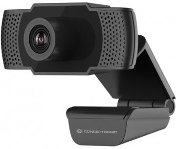 Conceptronic AMDIS webcam 2 MP 1920 x 1080 Pixel USB 2.0 Nero