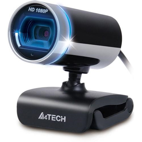 A4Tech PK-910H webcam 16 MP 1920 x 1080 Pixel USB 2.0 Nero, Argento