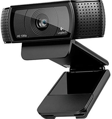 Logitech HD Pro C920 WebCam Full HD 1080p con Autofocus e Microfono Integrato