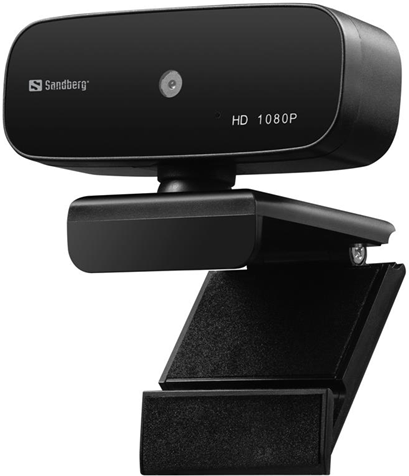 Sandberg 134-14 webcam 2 MP 1920 x 1080 Pixel USB 2.0 Nero