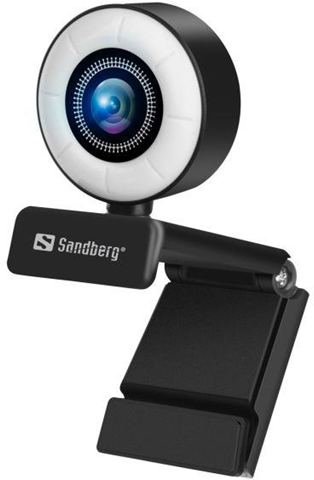 Sandberg 134-21 webcam 2 MP 1920 x 1080 Pixel USB 2.0 Nero