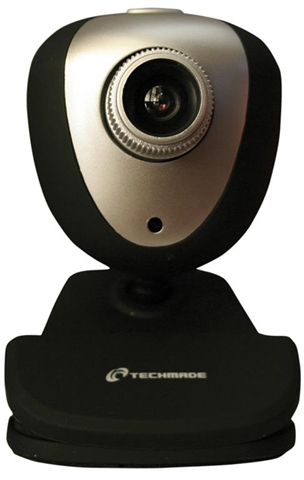 Techmade TM-C011 webcam 1,3 MP 1280 x 960 Pixel USB Nero, Argento