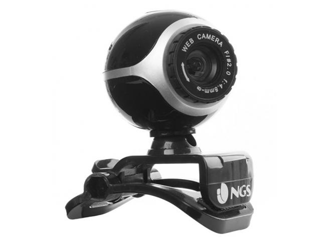 NGS XpressCam300 5MP USB 2.0 Nero, Argento webcam XPRESSCAM300