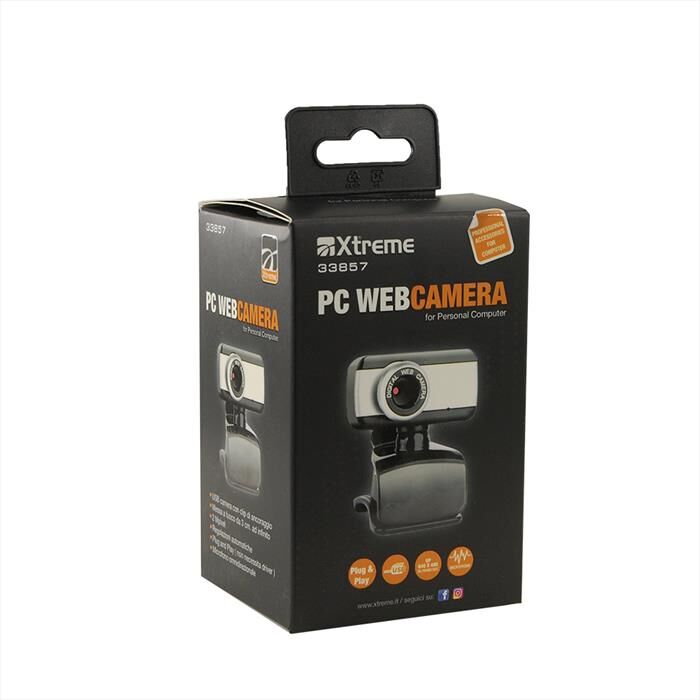 Xtreme Pc Webcamera-nero