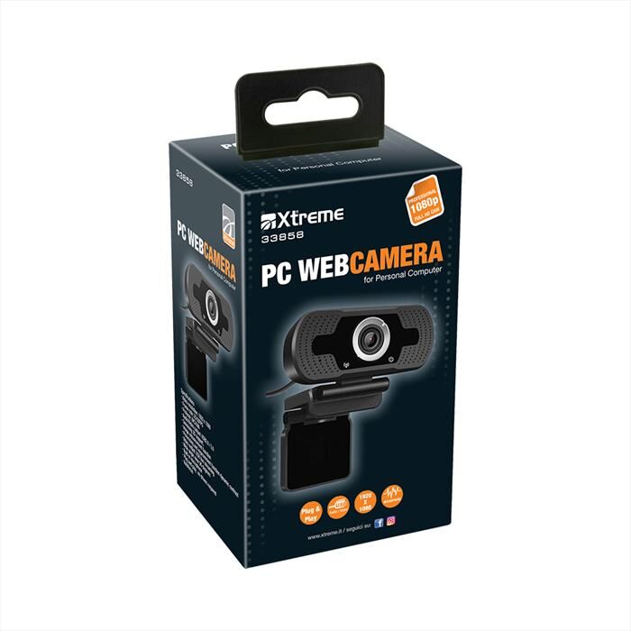 Xtreme Pc Webcamera-nero