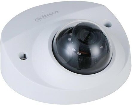 Dahua Ipc-Hdbw2431f-As-S2 Telecamera Antivandalica Mini Dome Ip 4mpx Hd+ 2.8mm Slot Sd Wdr Ivs Starlight Audio Allarme Poe Ip67 Ik10