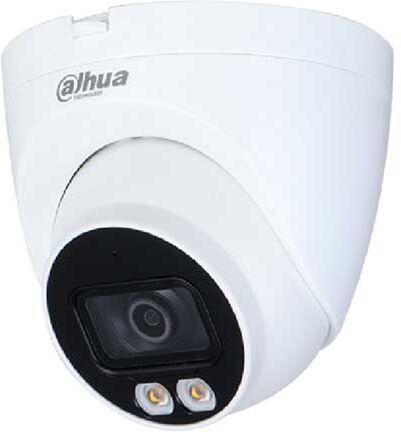 Dahua Ipc-Hdw2439t-As-Led-S2 Telecamera Dome Ip 4mpx Hd+ 2.8mm Slot Sd Wdr Ivs Starlight Fullcolor Audio Poe Ip67