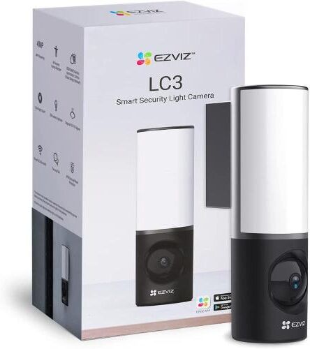 Ezviz Telecamera sorveglianza ip lc3 smart con luce (cs-lc3-a0)