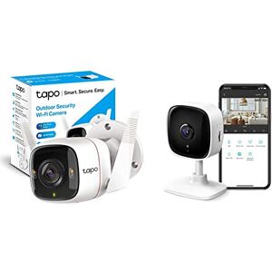 TP-Link Tapo - Cámara de seguridad interior 2K para monitor de bebé, cámara  para perro con detección de movimiento, sirena de audio de 2 vías, visión