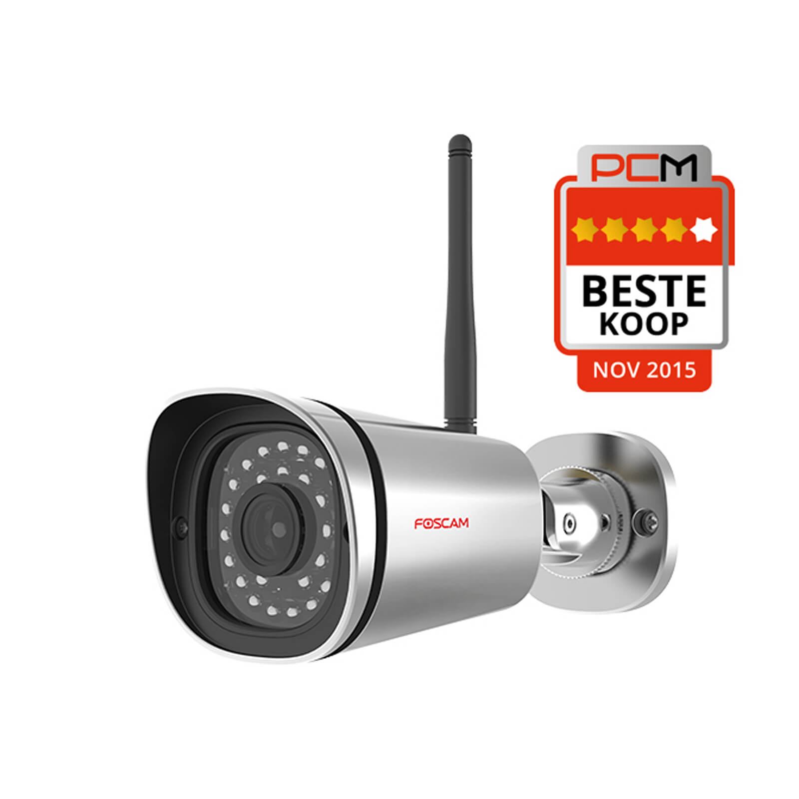 Foscam Outdoor IP-camera (FI9900P) Aluminium