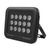 Niiyen Infrarood LED-licht, Infrarood Illuminator Camera Infrarood Invullicht, DC 12V 15st IR Infrarood LED's Array Light IP65 Waterdicht Nachtzicht voor Beveiligingscamera