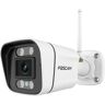 Foscam V5P, 3K/5MP Dual-Band WiFi camera met geluid- en lichtalarm beveiligingscamera