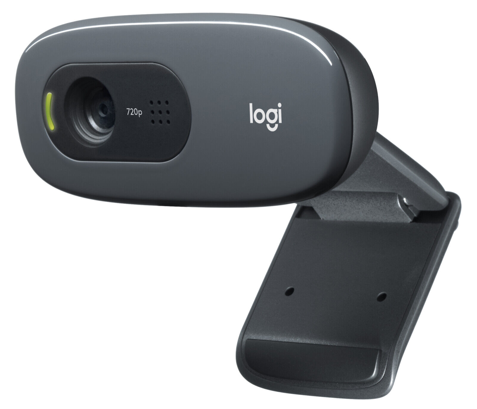 Logitech C270 HD-Webcam, 720p, 30 fps, 3MP, FoV 60°, vaste focus