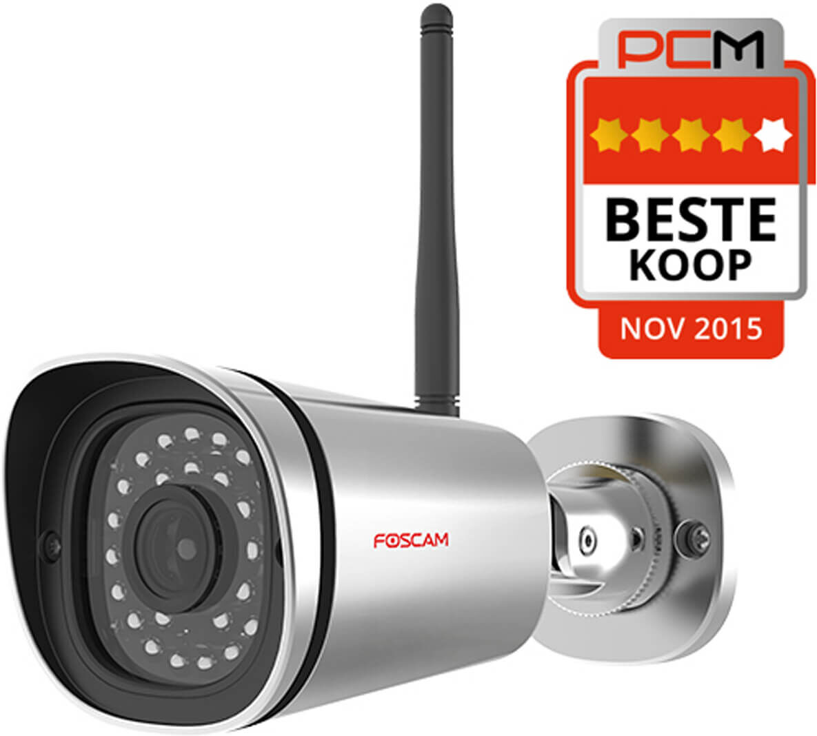 Foscam Outdoor IP-camera (FI9900P) Aluminium