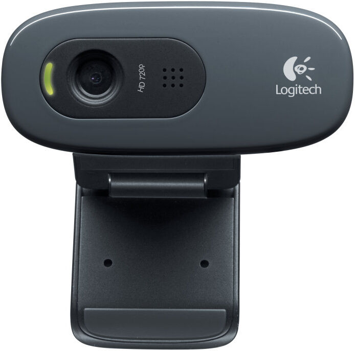 Logitech Webcam Logitech C270-Hd 3mp Usb2.0 Preta