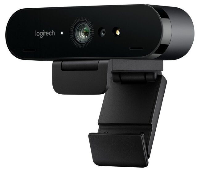 Logitech Webcam Brio Ultrahd 4k (preto) - Logitech