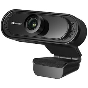 Sandberg USB Webcam 1080P Saver, Black