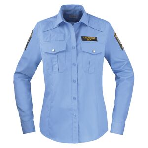 Långärmad Skjorta Ordningsvakt   DamMLjusblå Ljusblå
