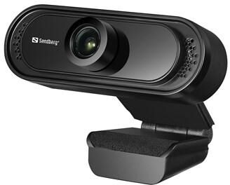 Sandberg USB Webcam 1080P Saver, Black