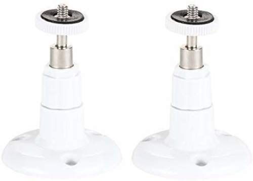 746060131147 Säkerhetsväggfäste – justerbart inomhus/utomhusfäste kompatibel med Arlo, Arlo Pro, Arlo Pro 2, Arlo Ultra och andra kompatibla modeller — av DropAccessories (2-pack, vit)